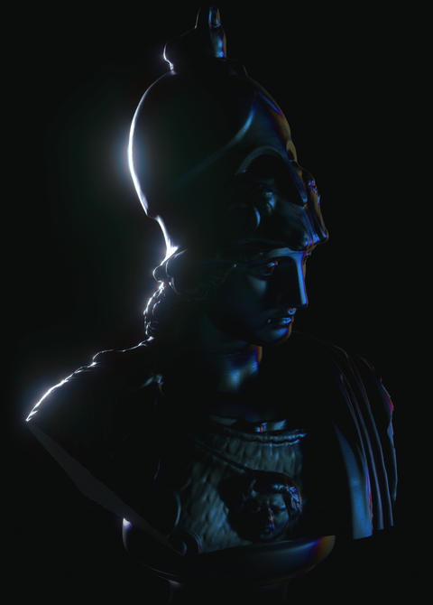 athena statue